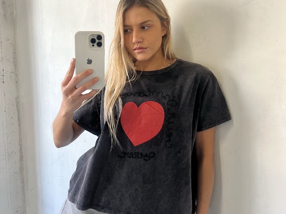 REMERA UNIQUE HEART